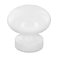 POMOLO IN LEGNO LACCATO D 30 MM 101/C BIANCO** (25