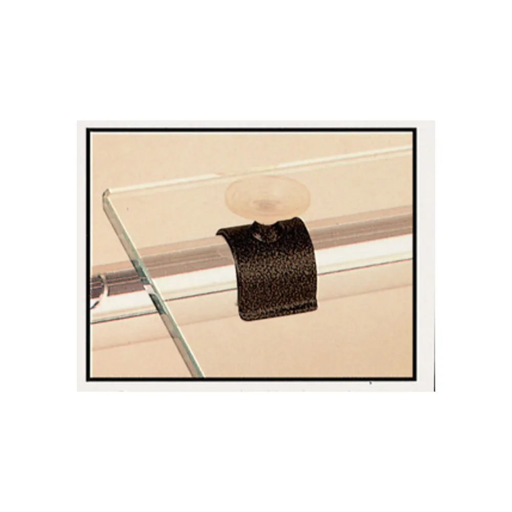SUPPORTO C/VENTOSA P/TUBO VERN. NERO (FIG.7)** (10 SUPPORTO C/VENTOSA P/TUBO VERN. NERO (FIG.7)** (10