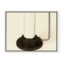 GHIERA DI FISSAGGIO P/TUBO VERNIC BIANCO FIG. 5** (10