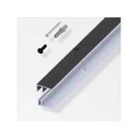 RACCORDO BALCONE P/PARQUET NERO SPAZZ. 100CM