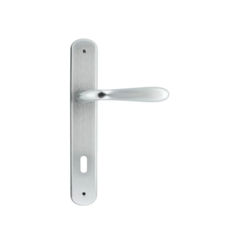 MANIGLIA GOCCIA Q 8/90 ART.1126 CROMO SATINATO