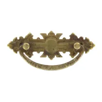 MANIGLIA OTTONE 06305 114X50 MM ANTICATO** (25