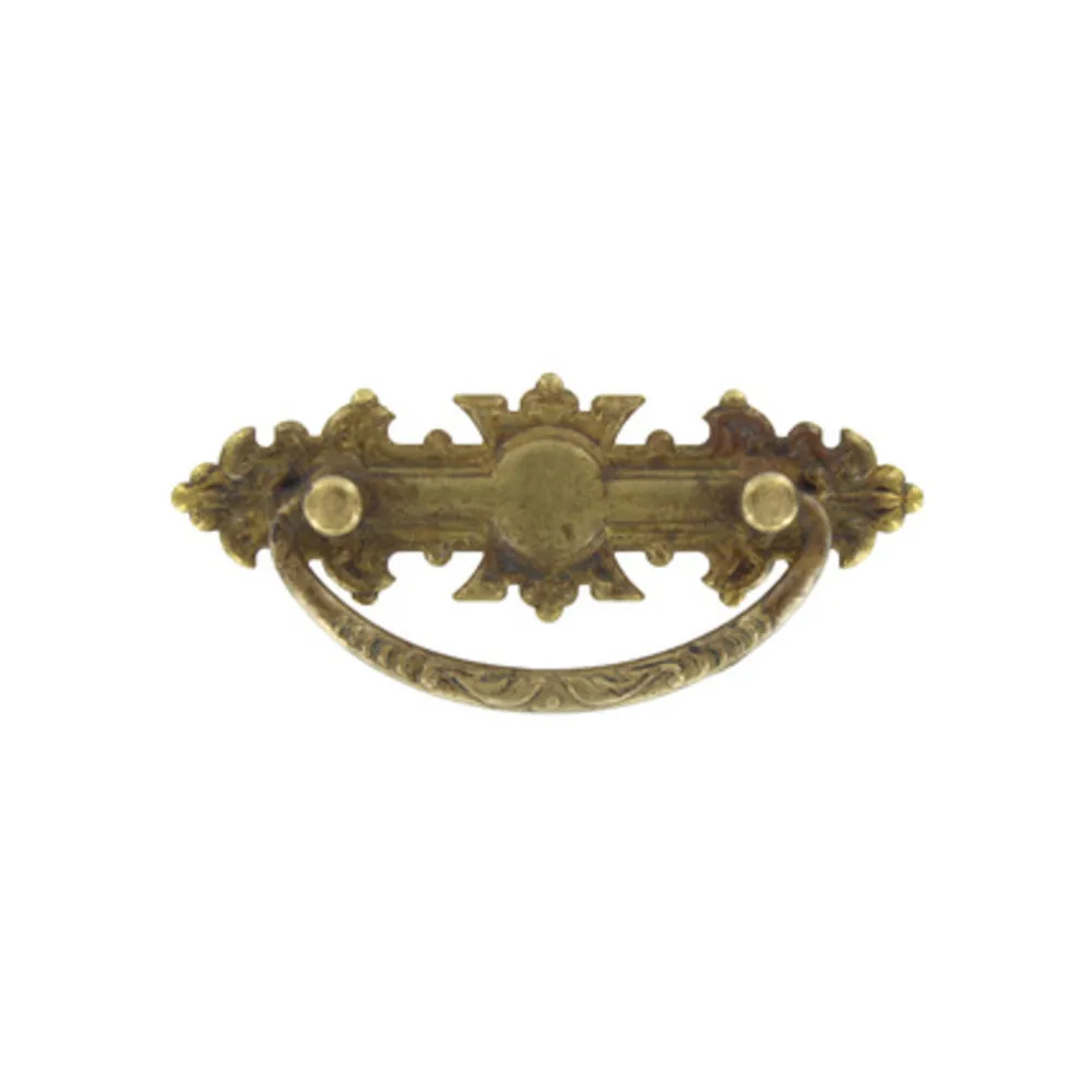 MANIGLIA OTTONE 06305 114X50 MM ANTICATO** (25