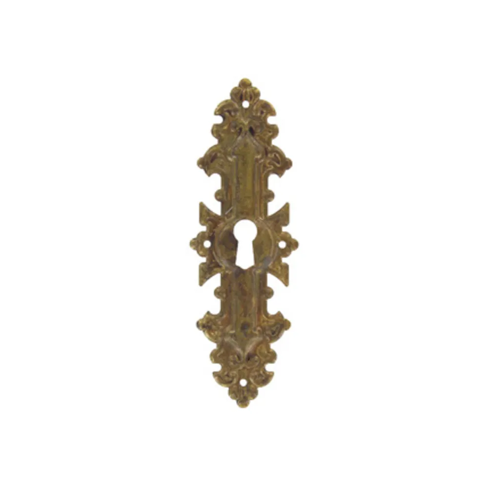 BOCCHETTA OTTONE 30692 38X114 MM ANTICATO** (25 BOCCHETTA OTTONE 30692 38X114 MM ANTICATO** (25