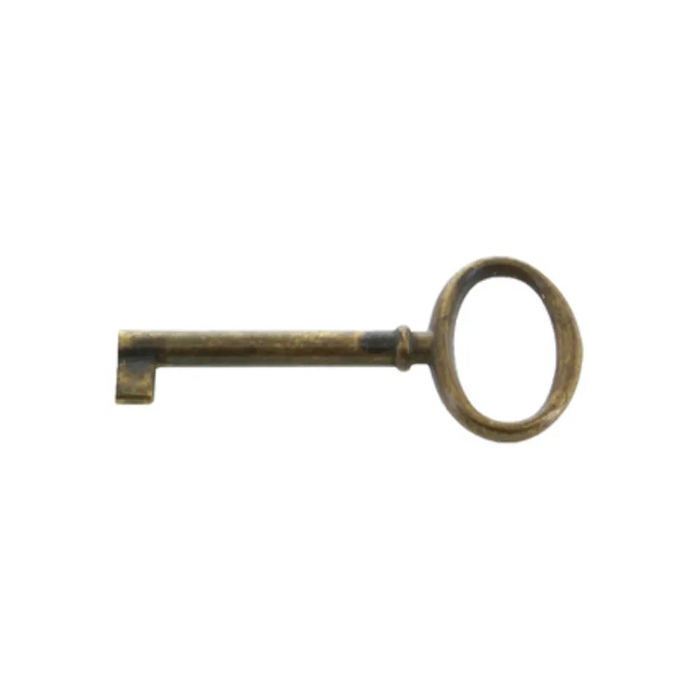 CHIAVE P/MOBILI 33706 34X73 MM OTTONE ANTICATO** (25 CHIAVE P/MOBILI 33706 34X73 MM OTTONE ANTICATO** (25