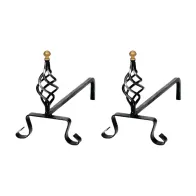 COPPIA ALARI C/PIGNA 1094/A