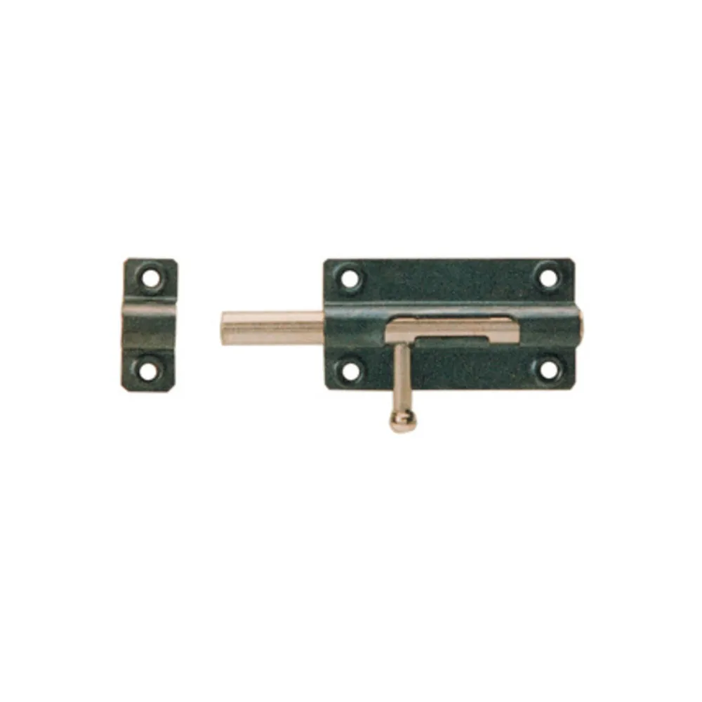 CATENACCIOLO A CANNONE FERRO BRUNITO 120 MM (24 CATENACCIOLO A CANNONE FERRO BRUNITO 120 MM (24