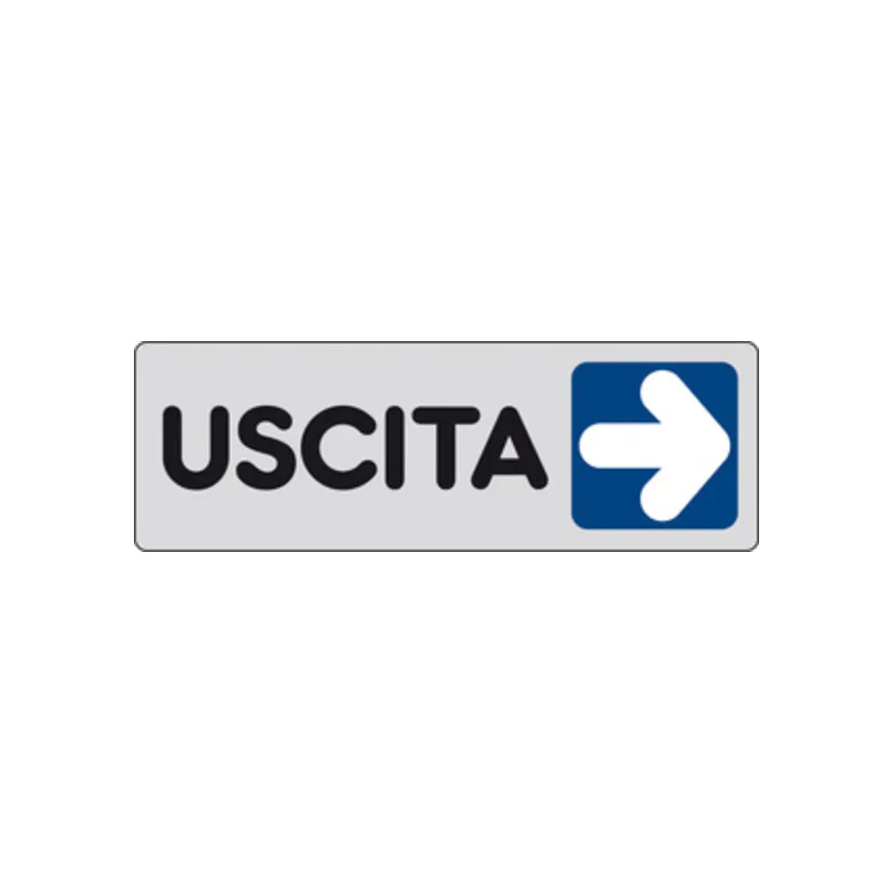 ETICHETTA ADESIVA 150X50 USCITA (DX) (10 ETICHETTA ADESIVA 150X50 USCITA (DX) (10