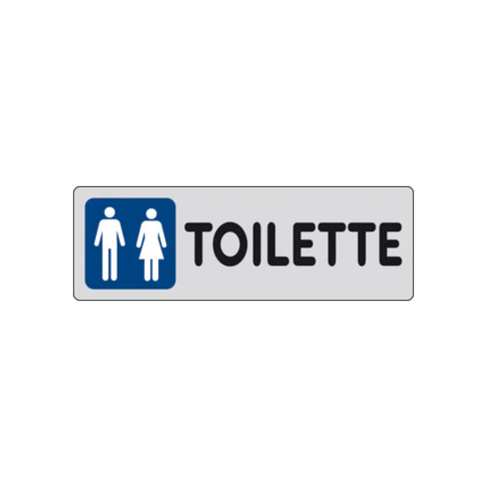 ETICHETTA ADESIVA 150X50 TOILETTE (M F) (10