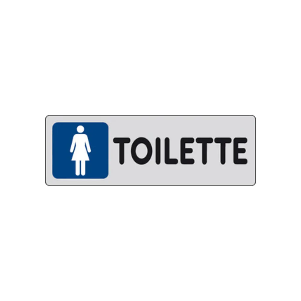 ETICHETTA ADESIVA 150X50 TOILETTE (F) (10