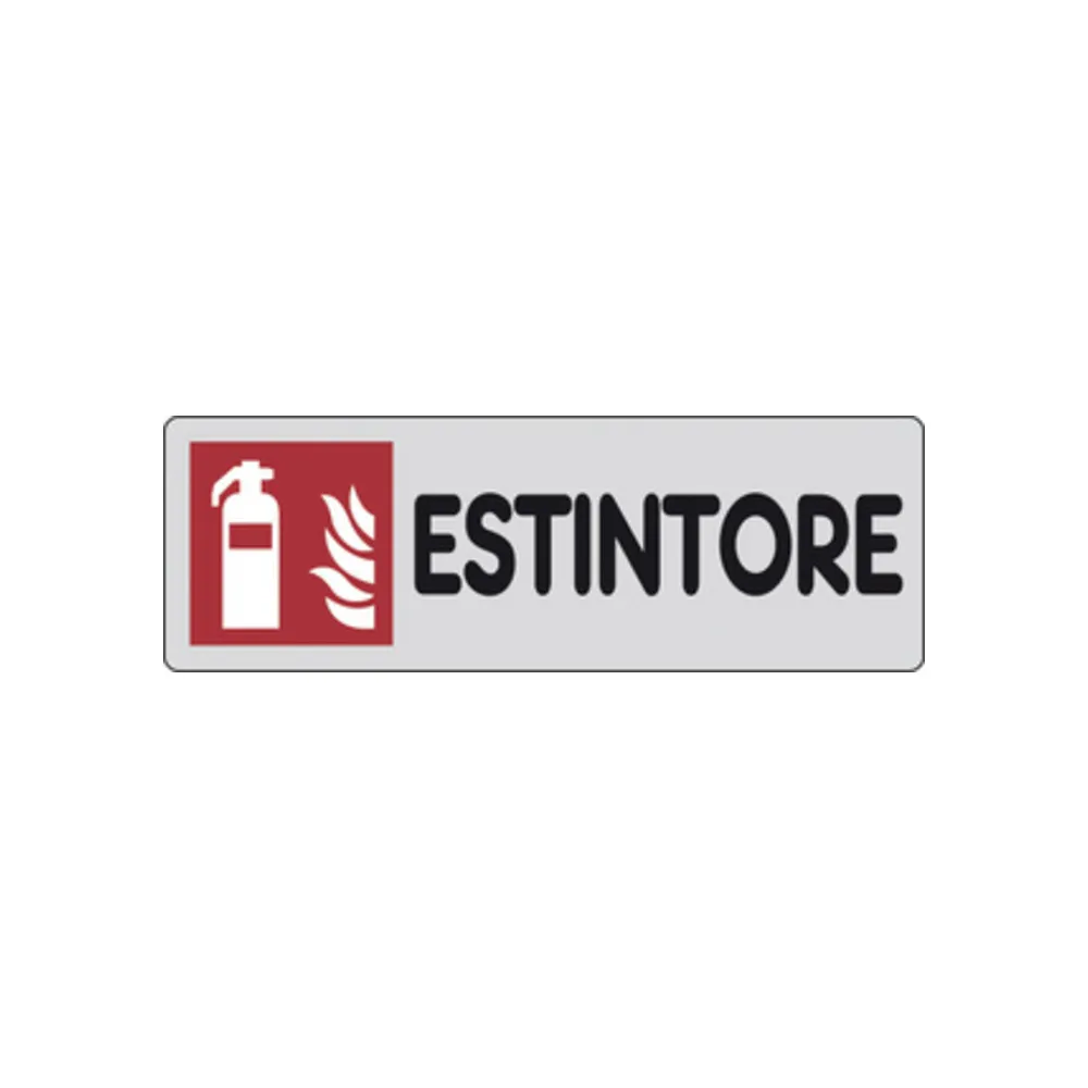 ETICHETTA ADESIVA 150X50 ESTINTORE (10