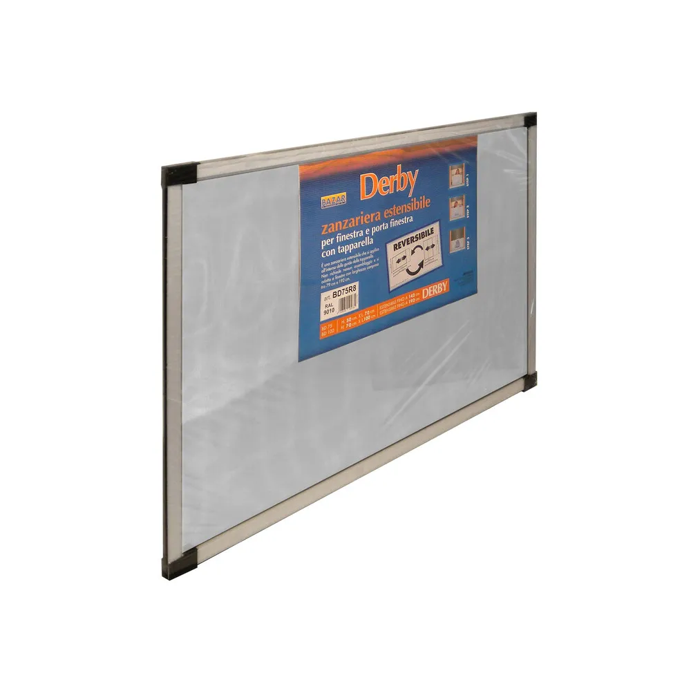 ZANZARIERA ALLUMINIO ESTENSIBILE 100/192XH70 AVORIO (10