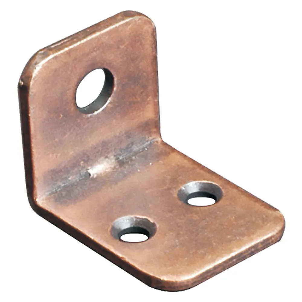GIUNZIONE AD ANGOLO PER PANNELLI bronzata GIUNZIONE AD ANGOLO PER PANNELLI bronzata