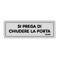 ETICHETTA ADESIVA 150X50 SI PREGA CHIUDERE PORTA (10
