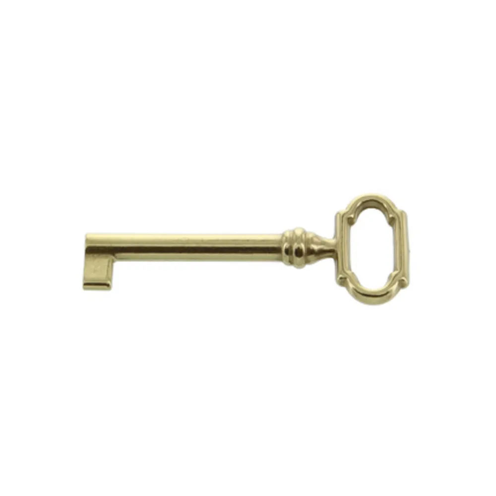 CHIAVE P/MOBILI 33727 27X69 MM OTTONE LUCIDO (25 CHIAVE P/MOBILI 33727 27X69 MM OTTONE LUCIDO (25
