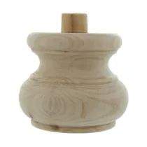 PIEDE IN LEGNO ONTANO 53008 95X75 MM (8
