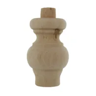 PIEDE IN LEGNO ONTANO 53009 64X 95 MM (8