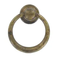 MANIGLIA OTTONE 09202 D 33X39 MM ANTICATO** (50