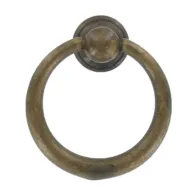 MANIGLIA OTTONE 09202 D 40X46 MM ANTICATO** (50