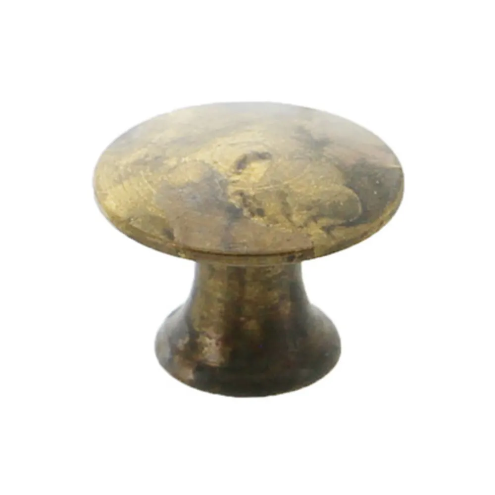 POMOLO OTTONE 24459 D 18 MM ANTICATO** (50 POMOLO OTTONE 24459 D 18 MM ANTICATO** (50