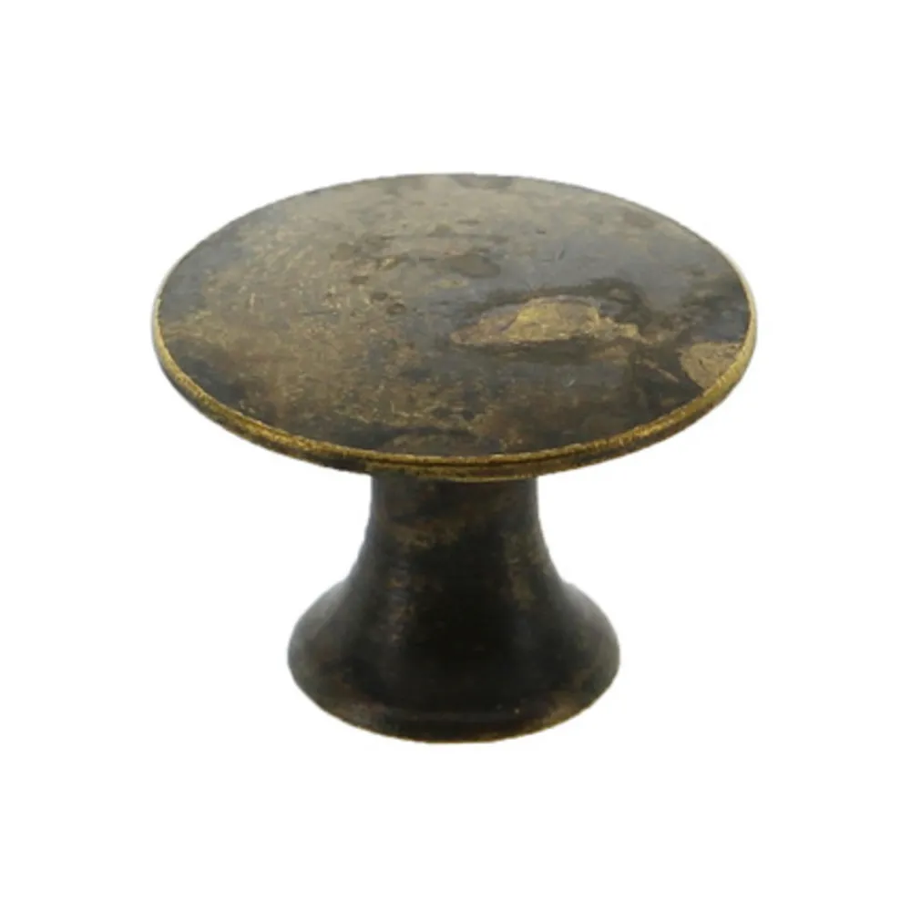 POMOLO OTTONE 24459 D 25 MM ANTICATO* (50