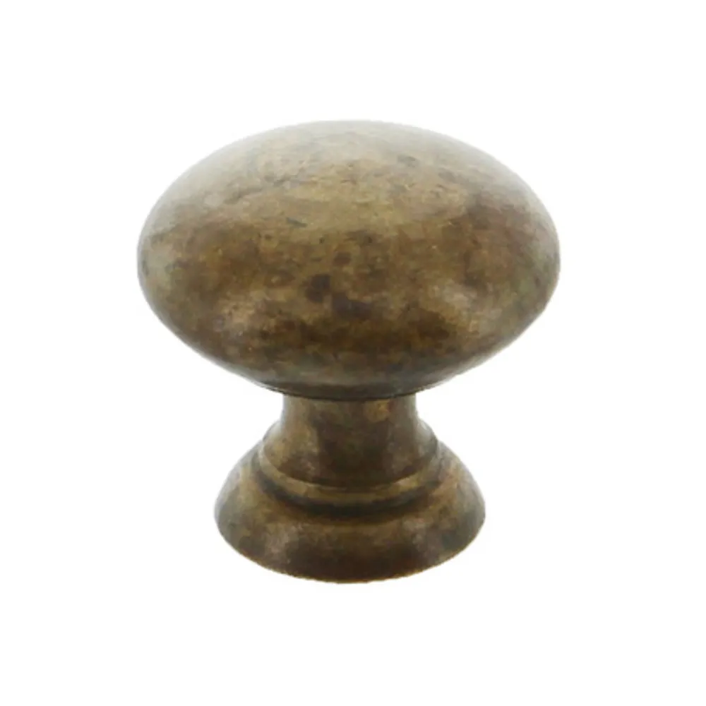 POMOLO OTTONE 24228 D 20 MM ANTICATO (25 POMOLO OTTONE 24228 D 20 MM ANTICATO (25