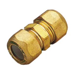 RACCORDO OTTONE DIRITTO DOPPIO BICONO 10X3/8 (10
