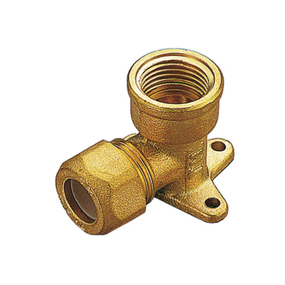 GOMITO OTTONE FLANGIATO BICONO F/GAS 14X1/2 (10