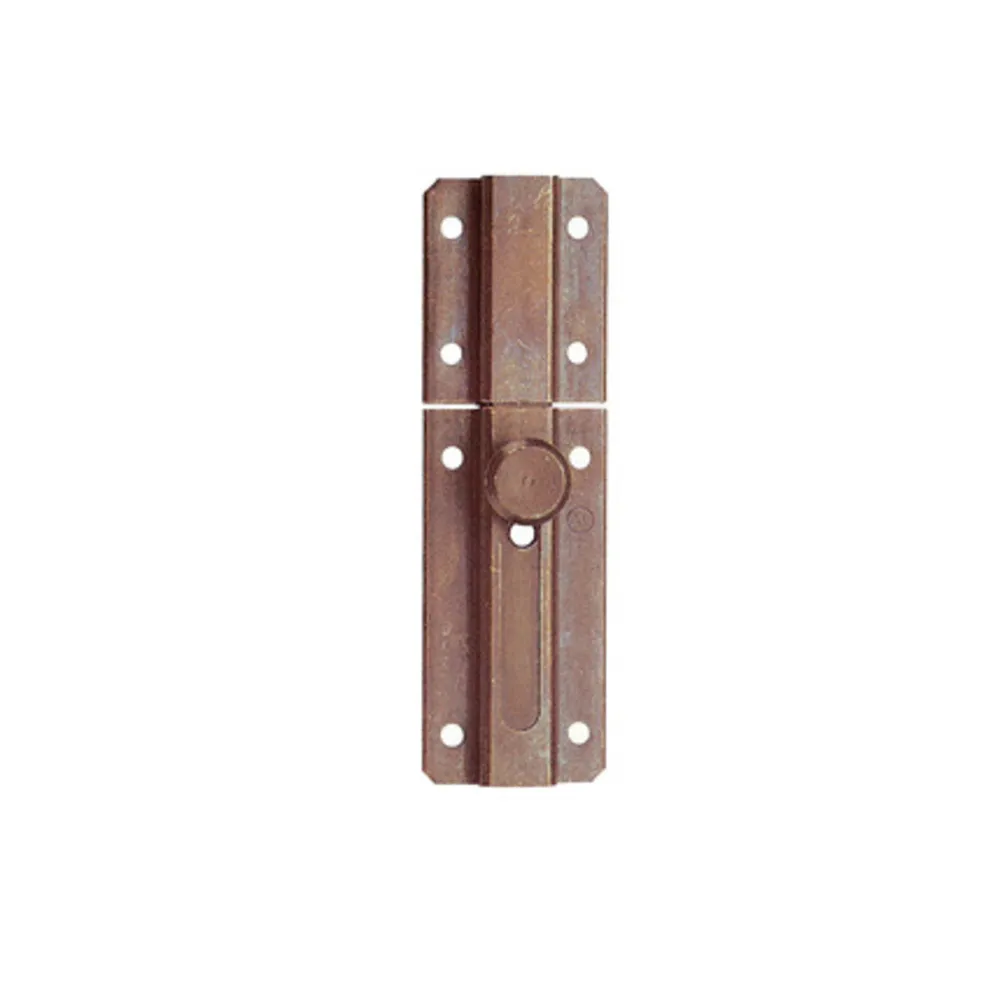 CATENACCIOLO ORIZZONTALE FERRO BRONZ  80 MM** (20