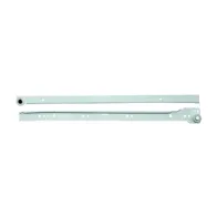 GUIDA P/CASSETTI ACCIAIO 40 CM LACCATO BIANCO* (25