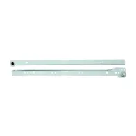 GUIDA P/CASSETTI ACCIAIO 55 CM LACCATO BIANCO* (25
