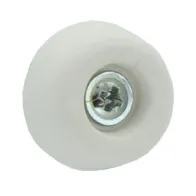 SOTTOSEDIA A CONO C/VITE BIANCO 25 MM CONF 8 PZ* (20
