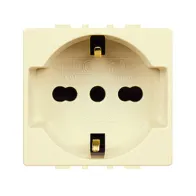 TONDO ECL 2550 PRESA SCHUKO BIPASSO 10/16A (10