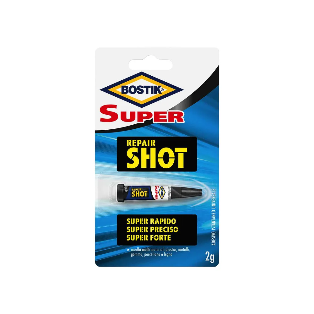 BOSTIK SUPER REPAIR SHOT 2 G BLISTER (12