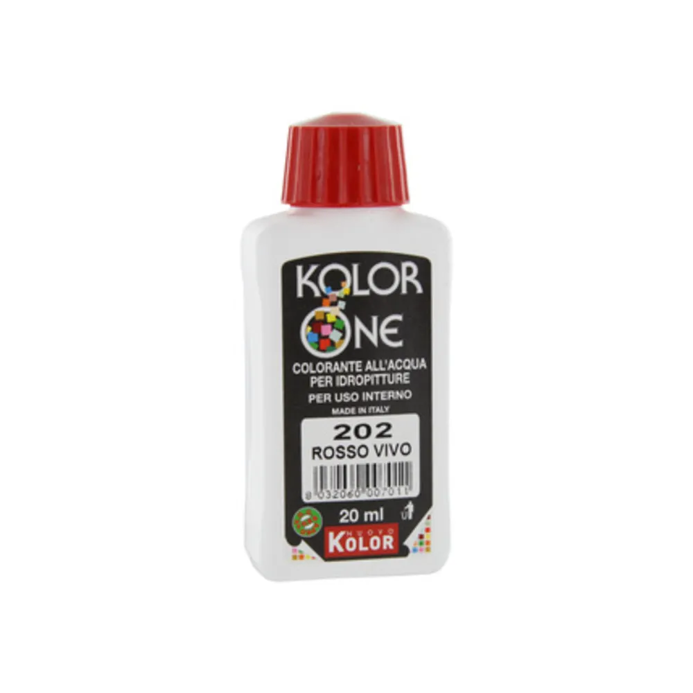 COLORANTE KOLOR ONE 20 ML ROSSO VIVO 202 (12