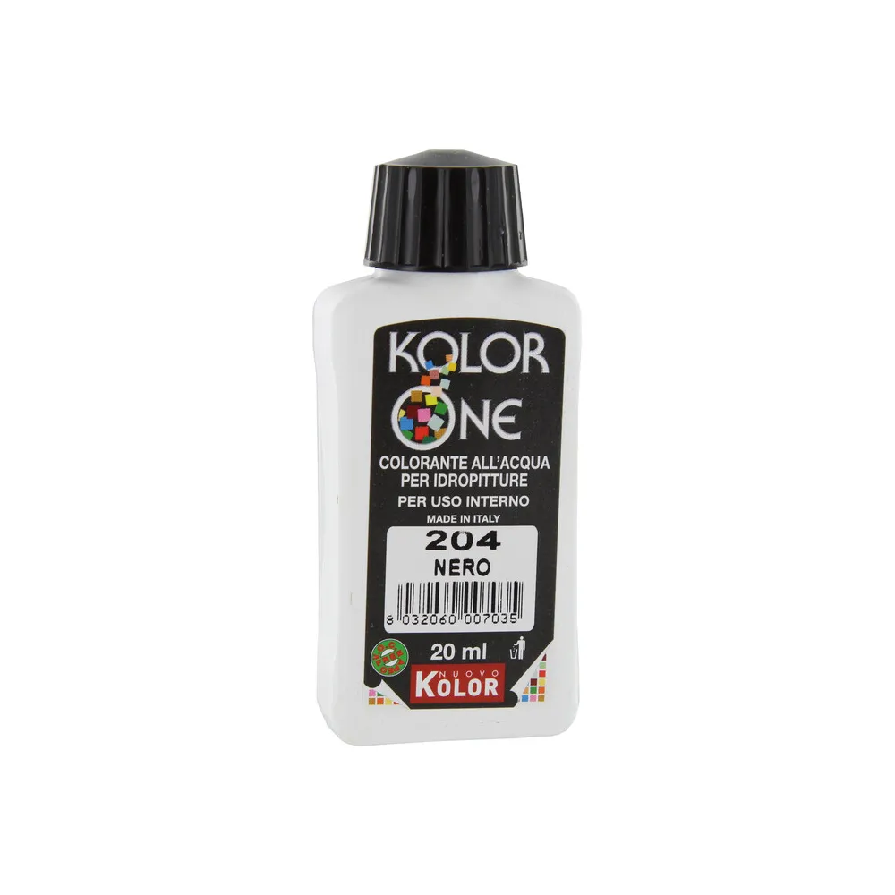COLORANTE KOLOR ONE 20 ML NERO 204 (12