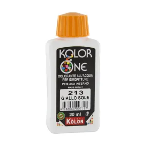 COLORANTE KOLOR ONE 20 ML GIALLO SOLE 213 (12
