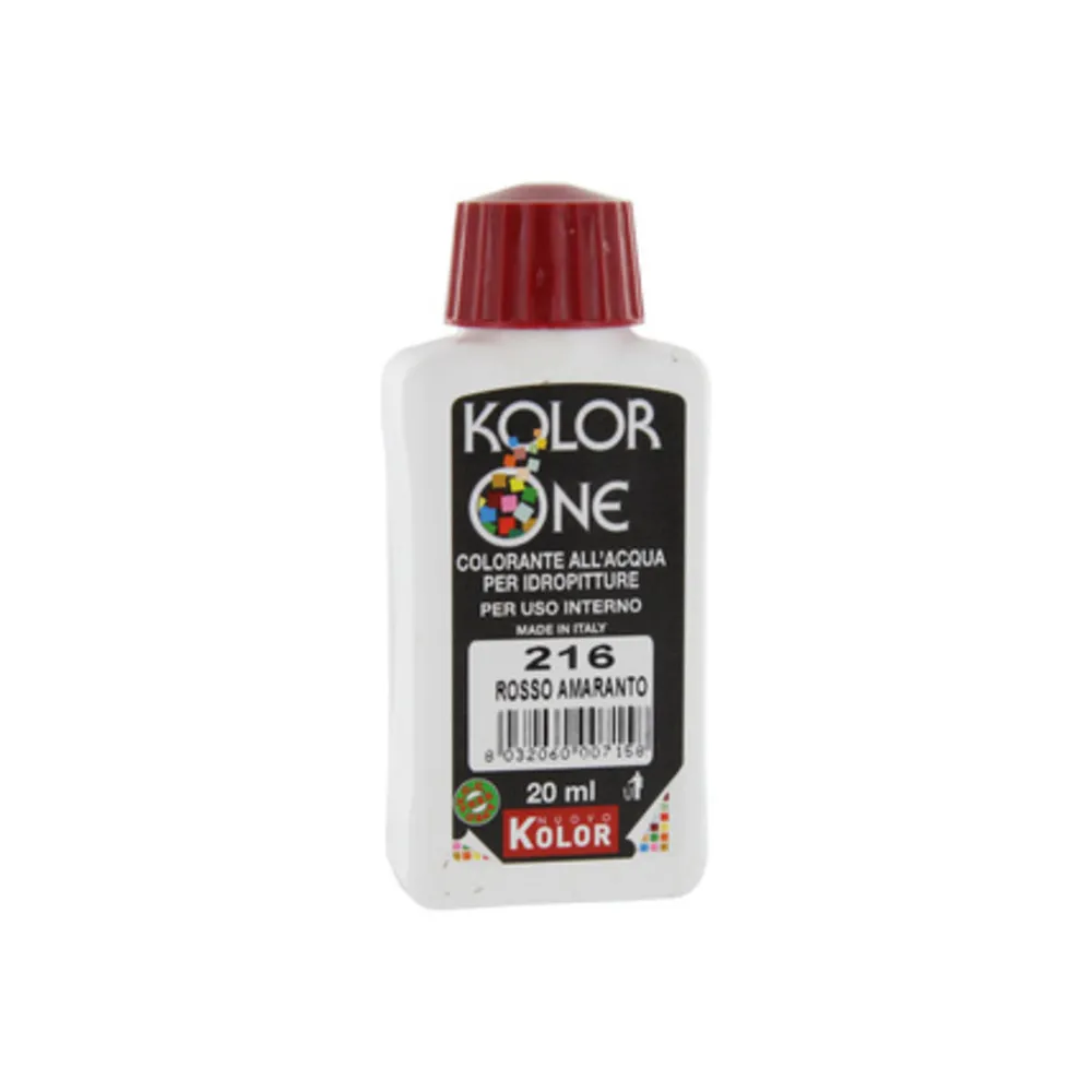 COLORANTE KOLOR ONE 20 ML ROSSO AMARAN 216 (12