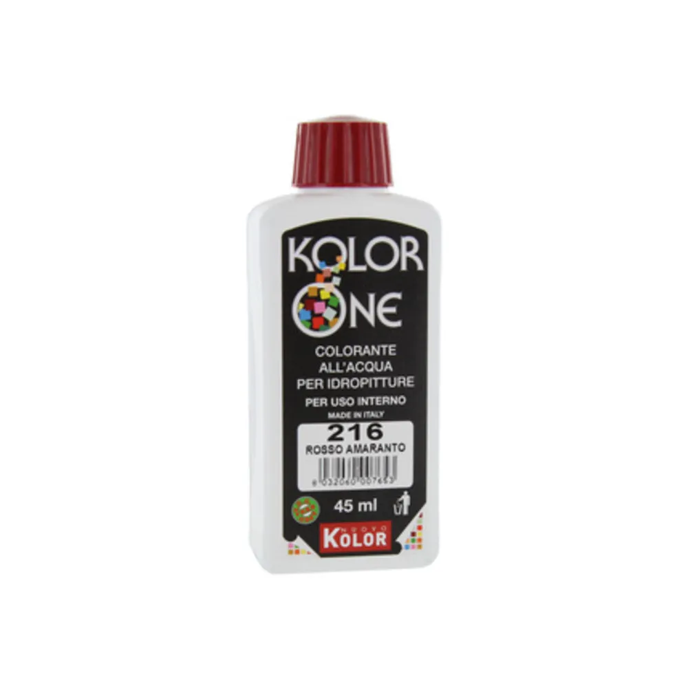 COLORANTE KOLOR ONE 45 ML ROSSO AMARAN 216 (12