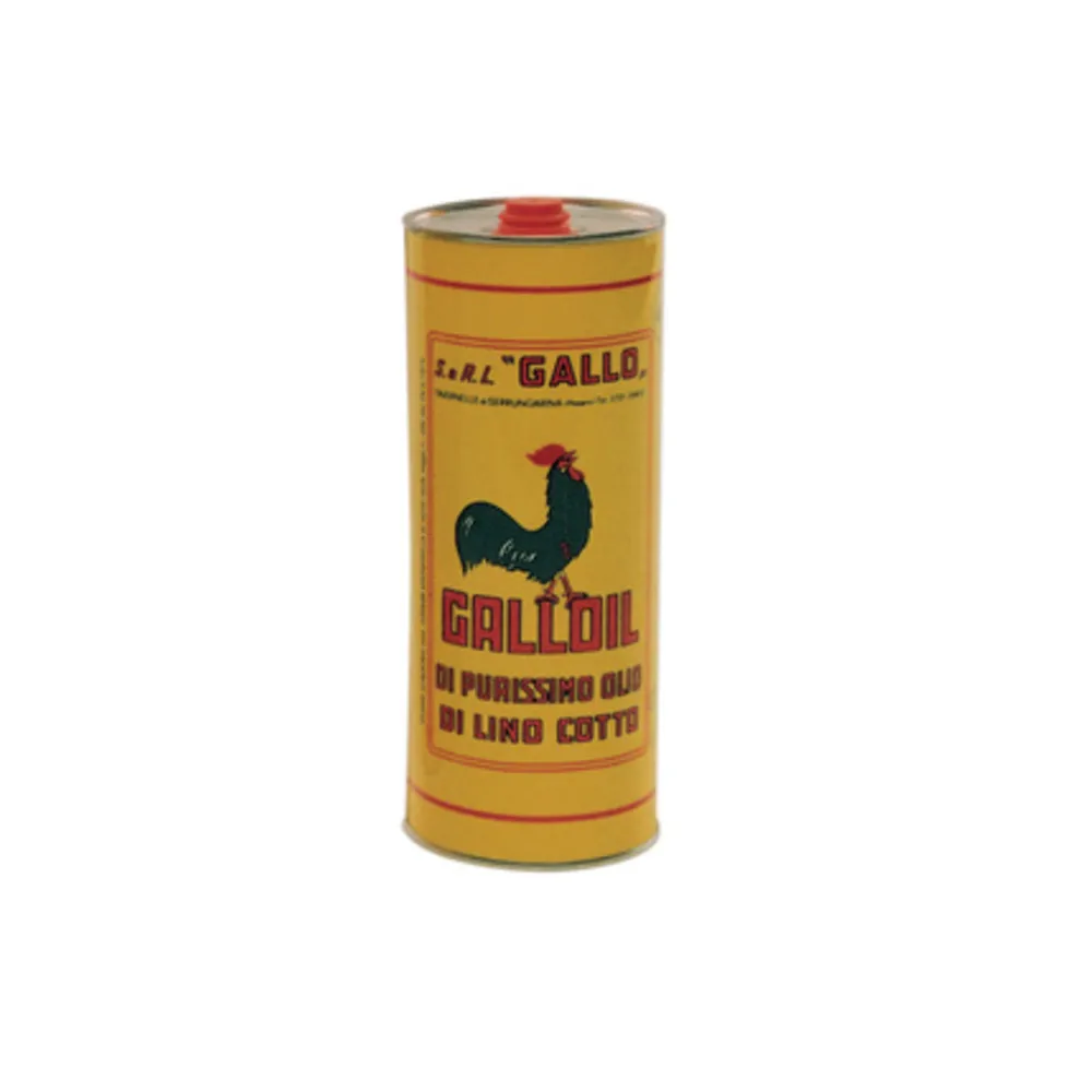 OLIO DI LINO COTTO PURO 1 L LATTA GIALLA (12