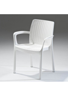 FAUTEUIL "MELODY" BLANC KETER