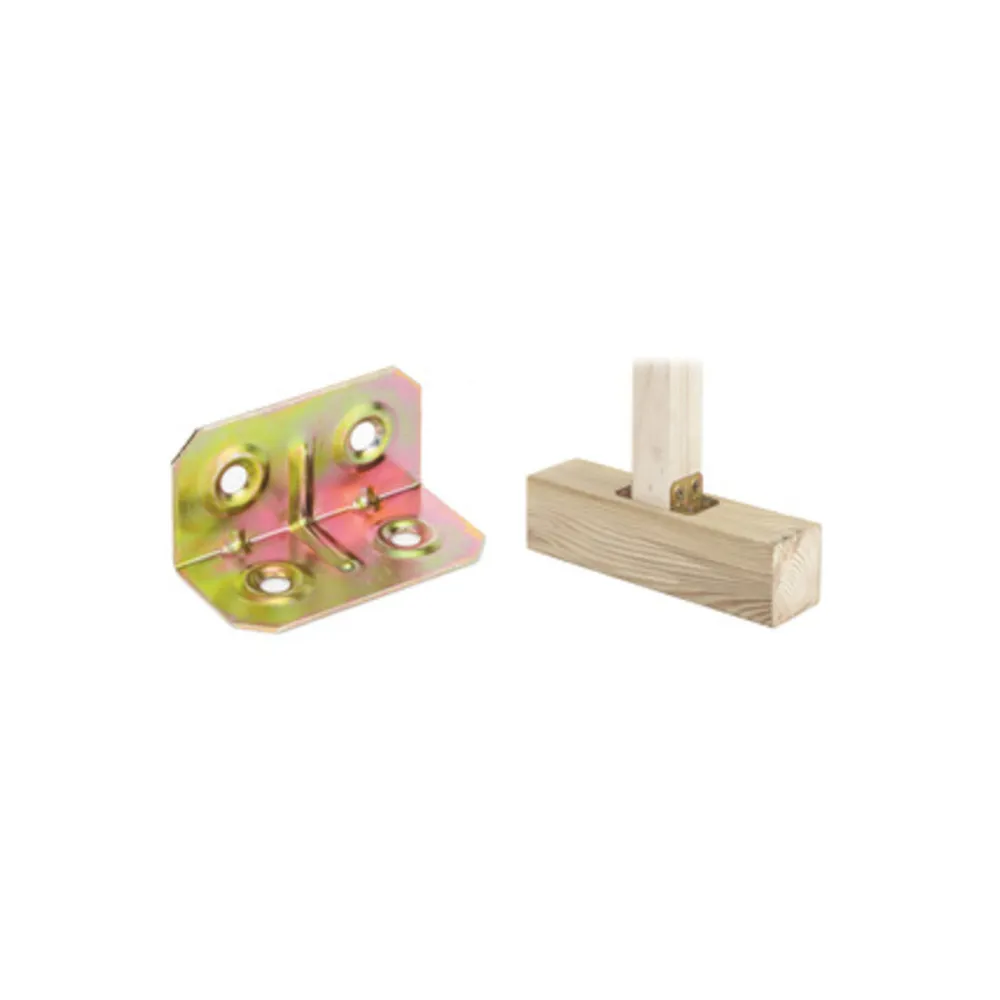 PIASTRA 161 ANGOLARE ACCIAIO TROP 40X20X20 MM (200