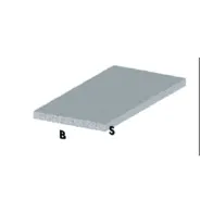 PROFILO ARGENTO H.200 CM PIATTO 20X2 MM* (5