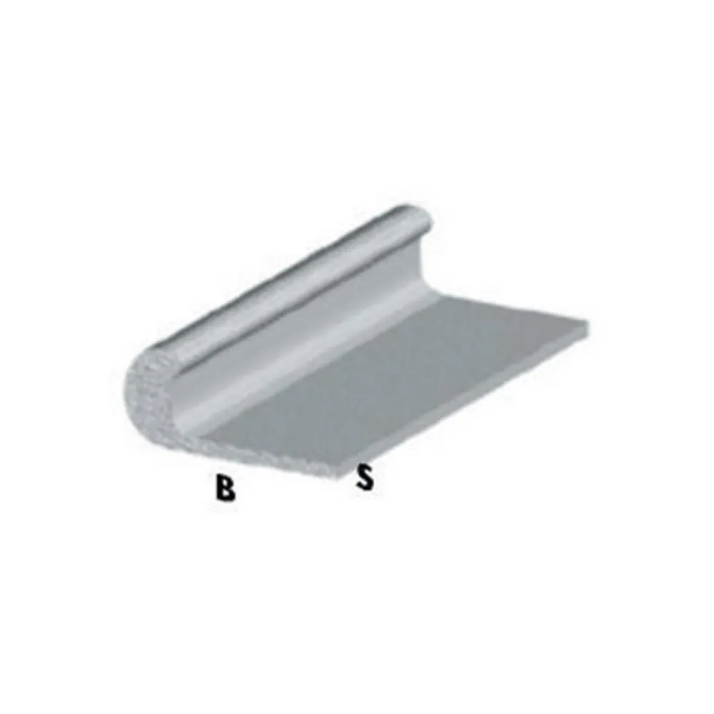 PROFILO ARGENTO H.200 CM UNGHIETTA 22X1 MM** (5