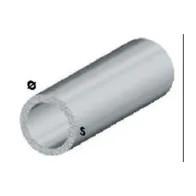 PROFILO ARGENTO H.200 CM TUBO TONDO 18X1 MM (5