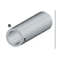 PROFILO ARGENTO H.200 CM TUBO TONDO 20X1 MM** (5