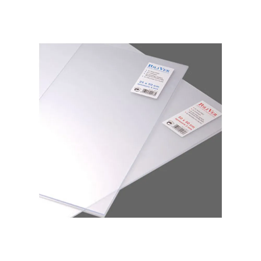 VETRO SINTETICO TRASPARENTE H 100 CM 200CMX5MM (5