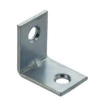 LASTRINA A 2 FORI ANGOLO  20X 20 MM** (100