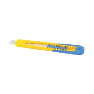 CUTTER  9 MM PLASTICA S/GUIDALAMA BLISTER 82020* (24