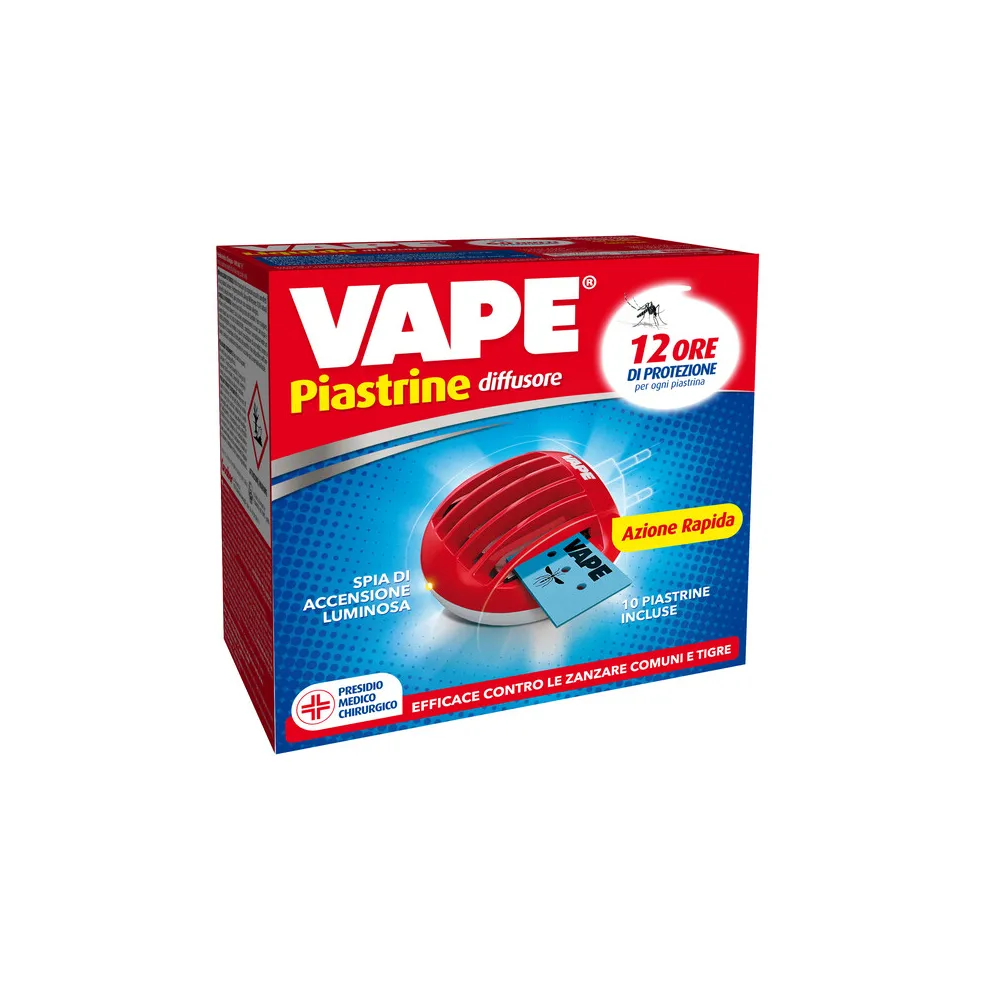 ANTIZANZARE VAPE ELETTROEM E 10 PIASTRINE (12